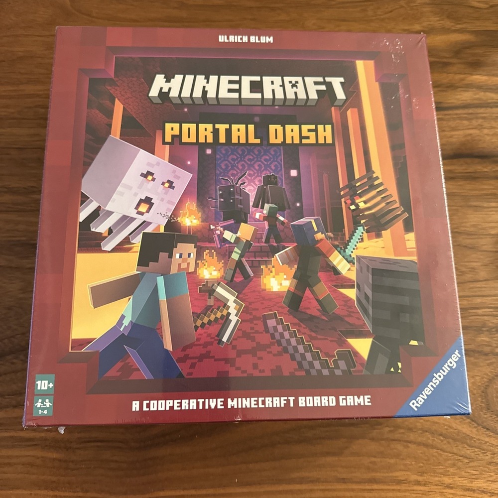 Ravensburger Minecraft Portal Dash Cooperative Board Game Sealed 4005556274628
